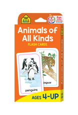 School Zone - Animals of all Kinds Flash Cards