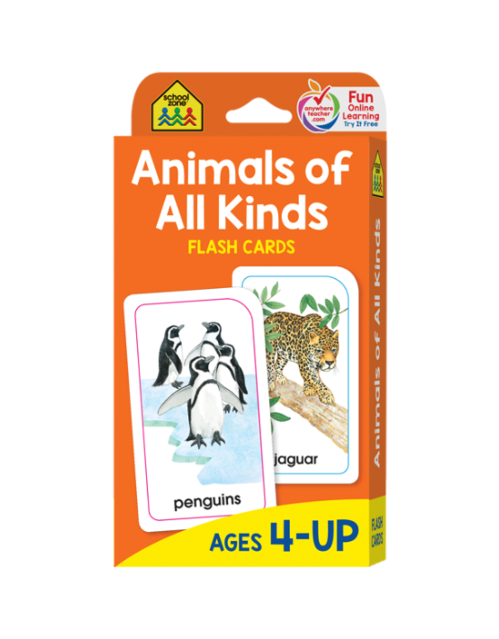 School Zone - Animals of all Kinds Flash Cards