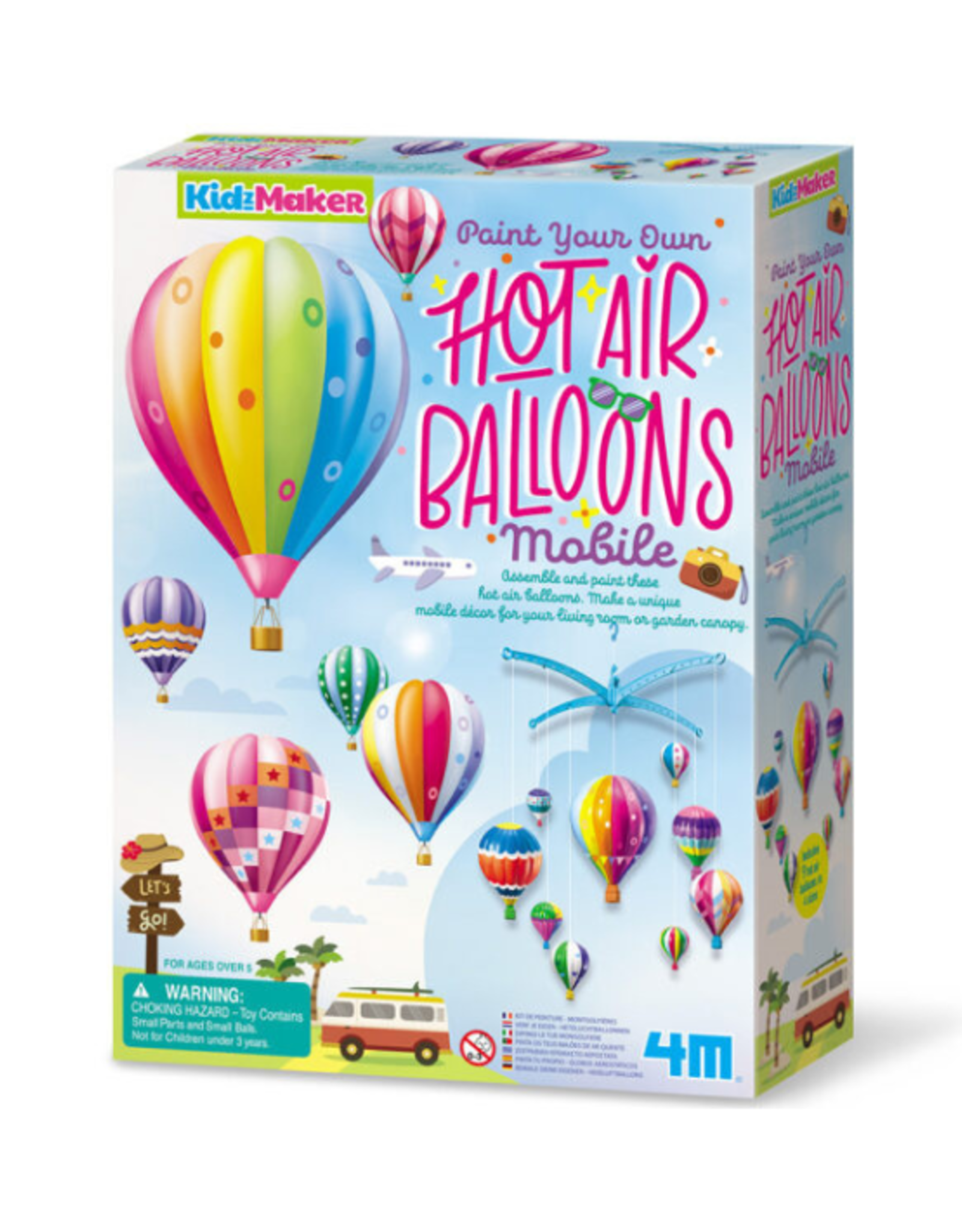 4M 4M - Hot Air Balloons Mobile