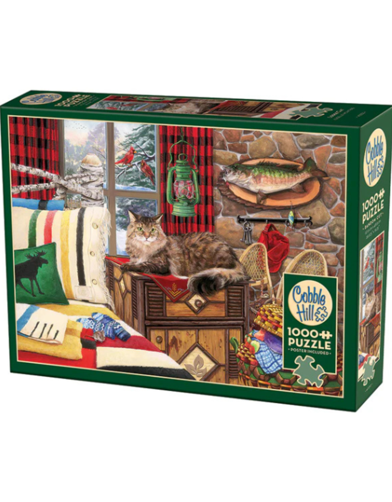 Cobble Hill Cobble Hill - 1000pcs - Lodge Cat
