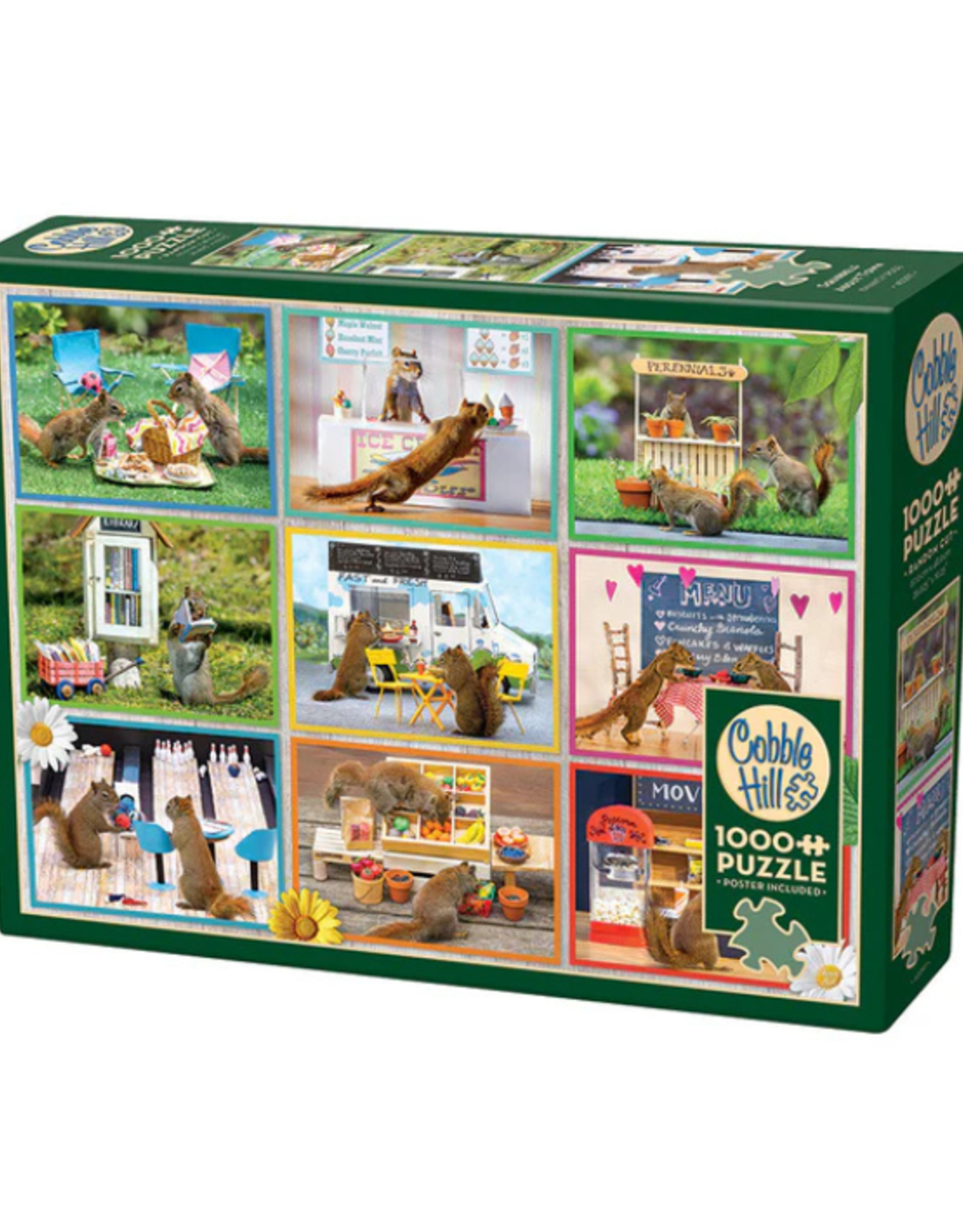 Cobble Hill Cobble Hill - 1000pcs - Squirrels Around Town