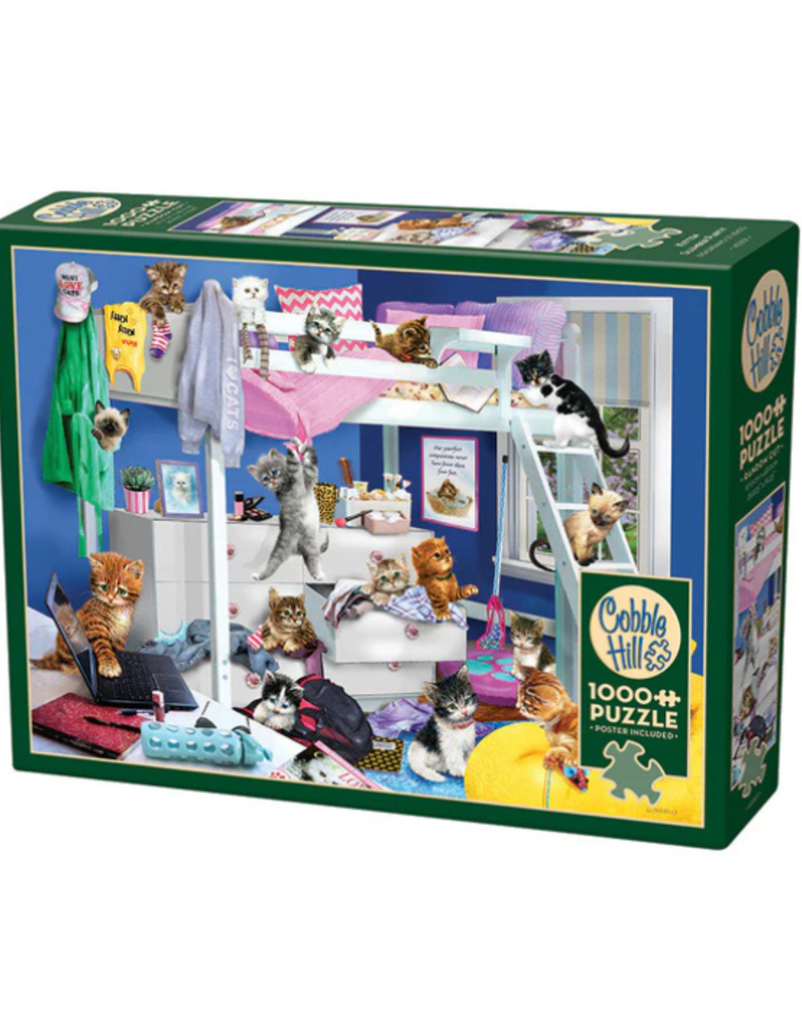 Cobble Hill Cobble Hill - 1000pcs - Kitten Slumber Party