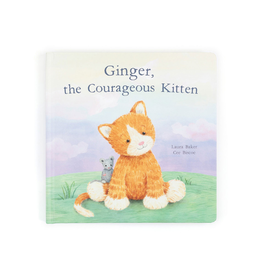 Jellycat Ginger, the Courageous Kitten Book