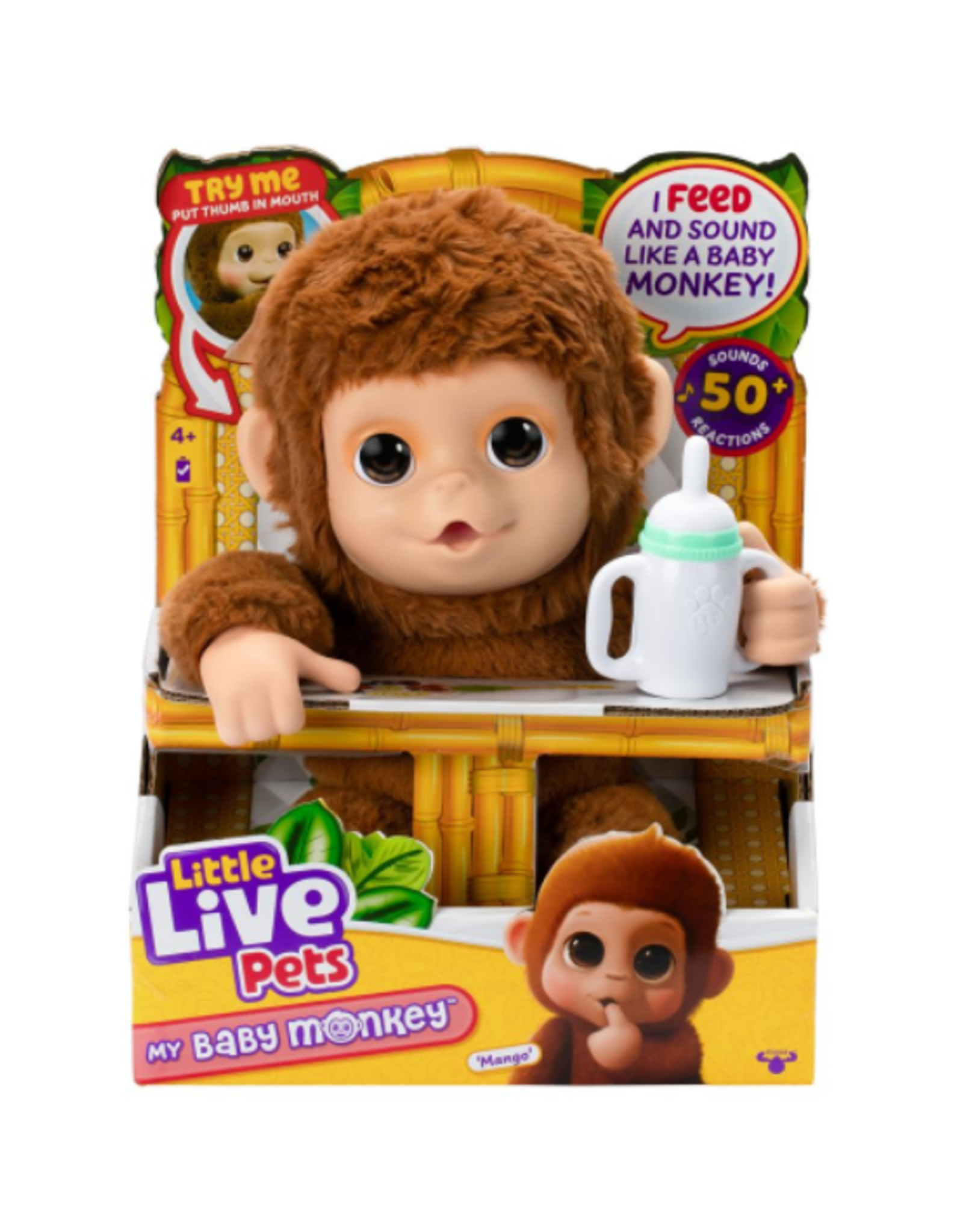 Moose Toys Moose Toys - Little Live Pets My Baby Monkey