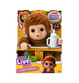 Moose Toys Little Live Pets My Baby Monkey