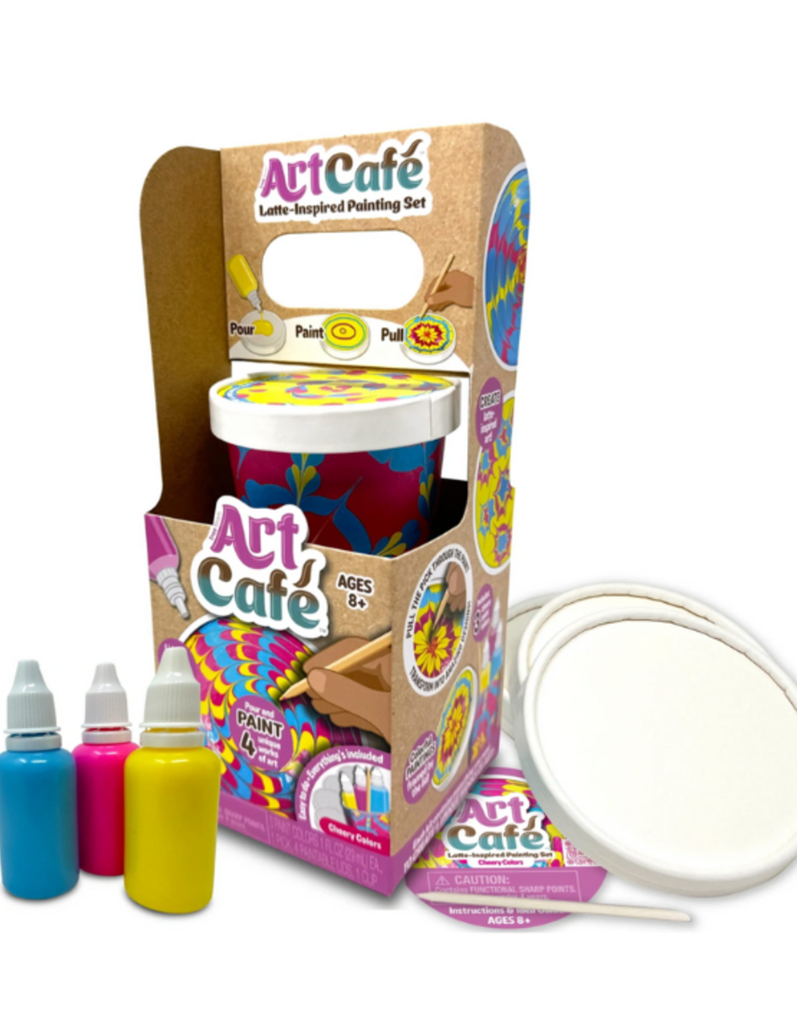 Tree Town - Art Cafe Cheery Colors