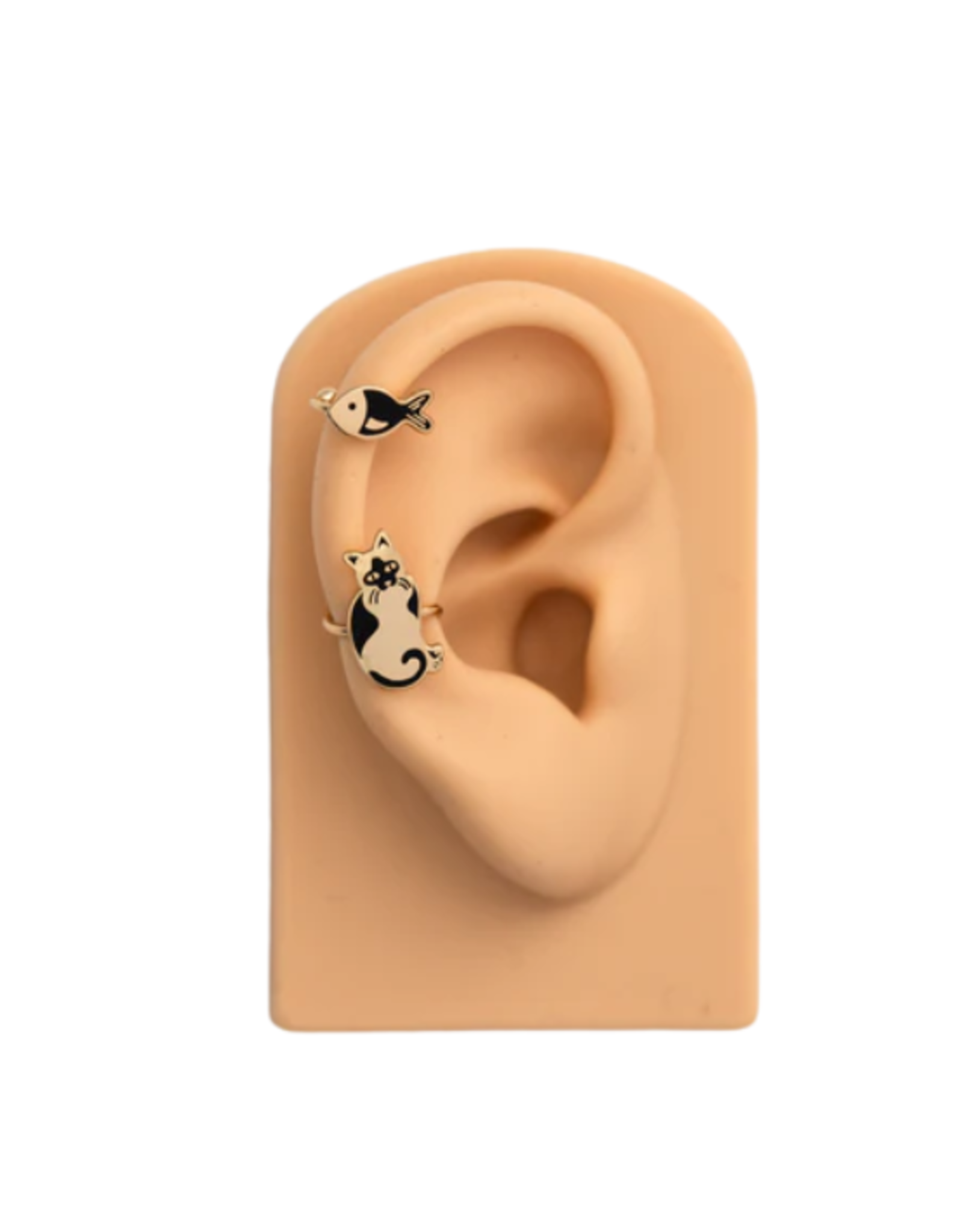 Yellow Owl Workshop Yellow Owl Workshop - Cat & Fish Ear Cuffs