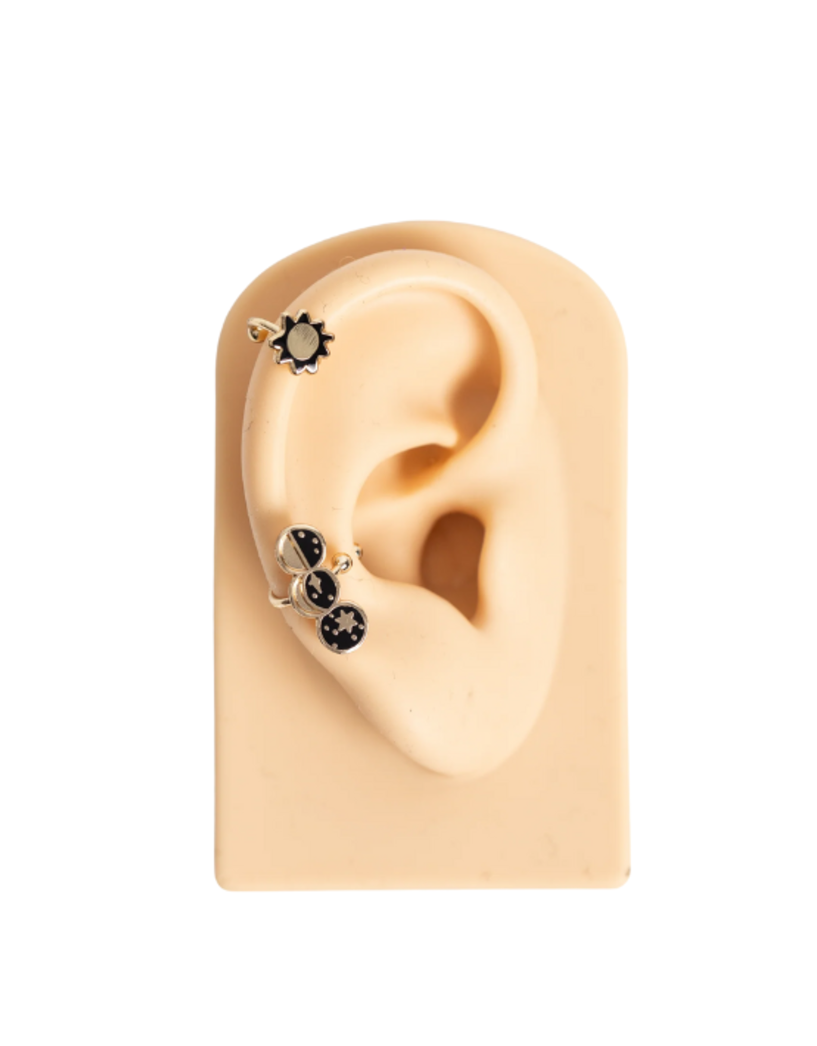 Yellow Owl Workshop Yellow Owl Workshop - Sun & Moon Phases Ear Cuffs