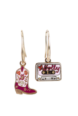 Yellow Owl Workshop Yellow Owl Workshop - Boot & Country Cassette Drop Earrings