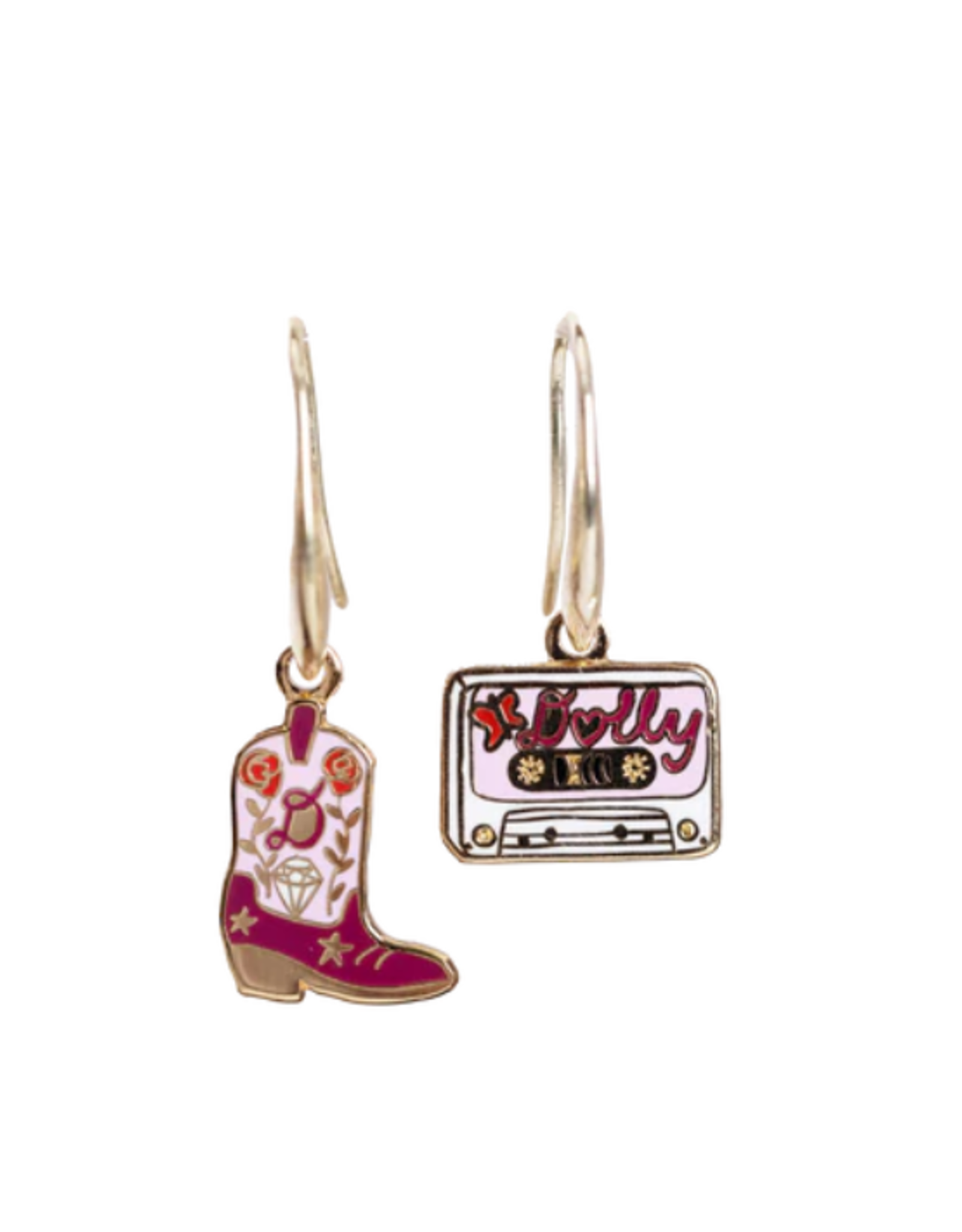 Yellow Owl Workshop Yellow Owl Workshop - Boot & Country Cassette Drop Earrings