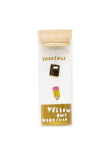 Yellow Owl Workshop Yellow Owl Workshop - Pencil & Notebook Earrings