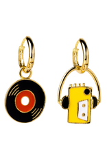 Yellow Owl Workshop Yellow Owl Workshop - Walkman & 7" Hoop Earrings