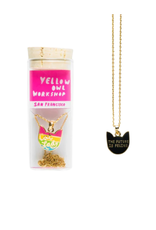 Yellow Owl Workshop Yellow Owl Workshop - Cat Lady Double Sided Pendant Necklace