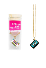 Yellow Owl Workshop Yellow Owl Workshop - Cool Jams & Love Songs Double Sided Pendant Necklace