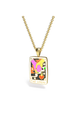 Yellow Owl Workshop Yellow Owl Workshop - Tarot Lovers Pendant Necklace