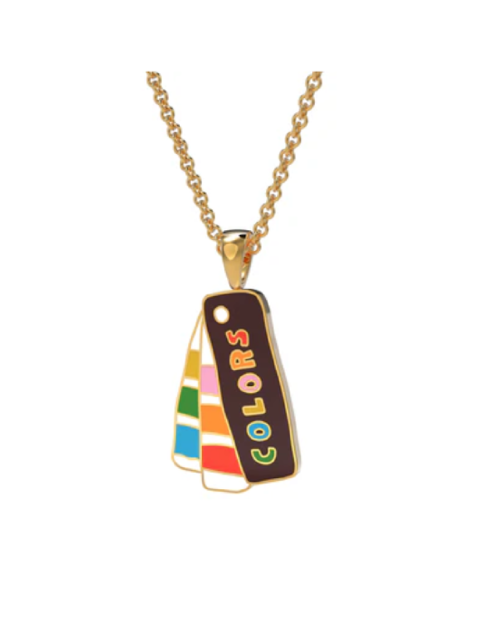 Yellow Owl Workshop Yellow Owl Workshop - Color Swatch Pendant Necklace
