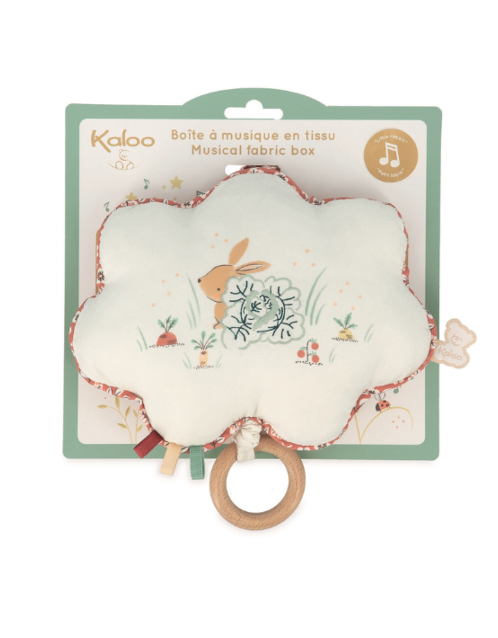 Kaloo Kaloo - Musical Fabric Box Little Rabbit