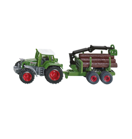 Siku Tractor with Forestry Trailer
