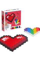 Plus Plus - Puzzle by Number Hearts 250pcs