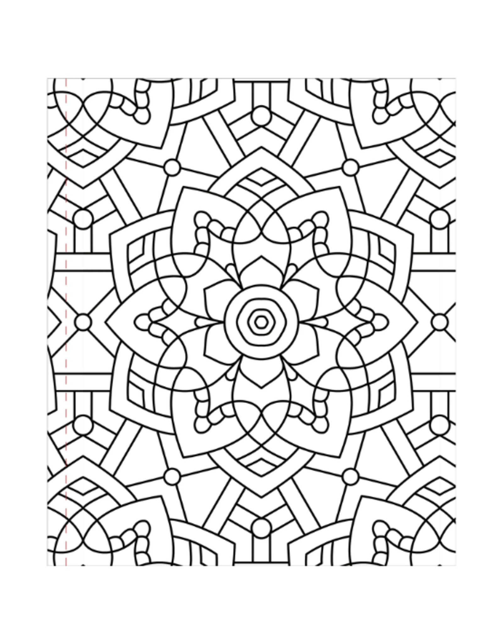 Peter Pauper Press Peter Pauper Press - Large Print Coloring Book Color Me Calm