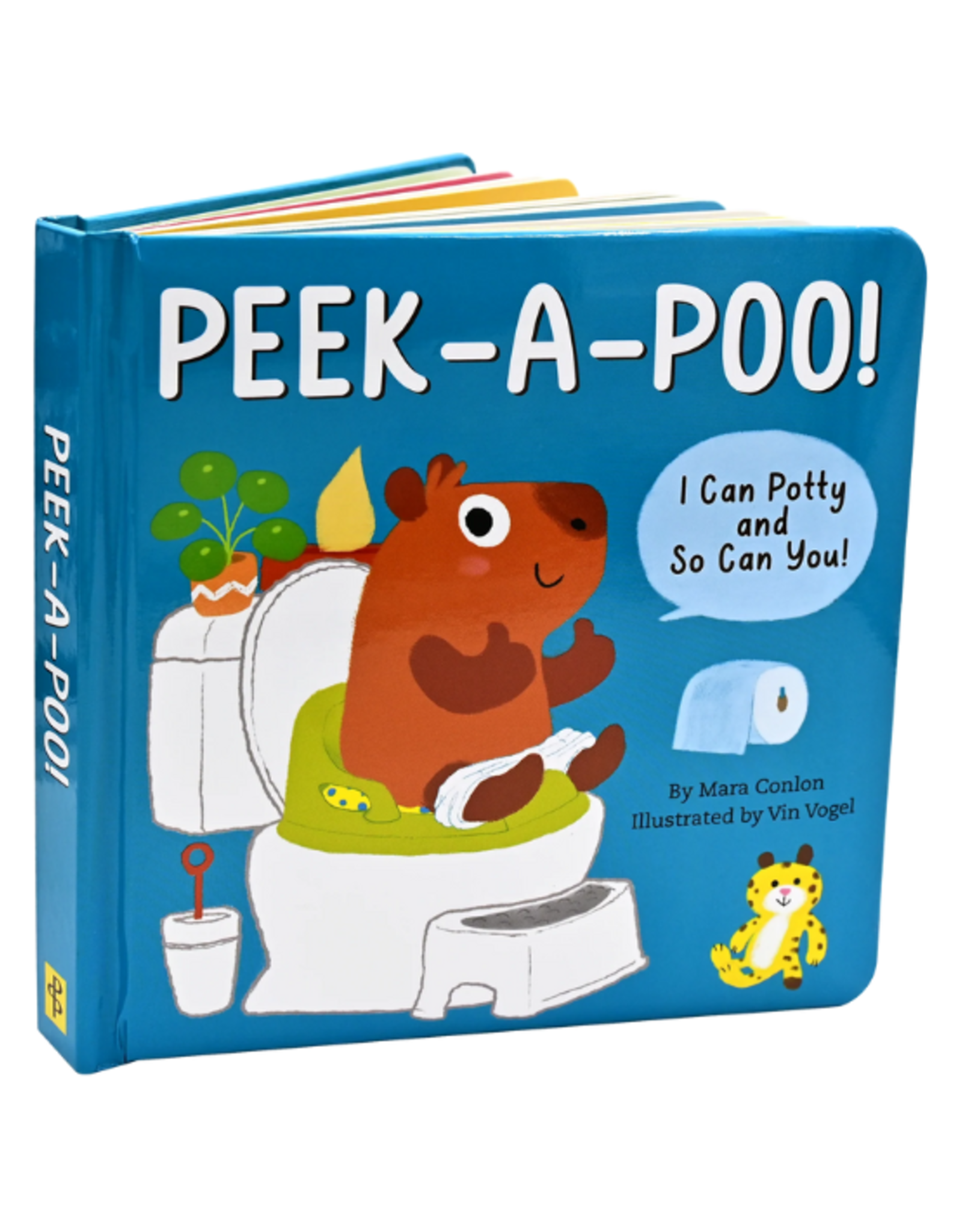 Peter Pauper Press Peter Pauper Press - Peek-a-Poo! I Can Potty and So Can You! Board Book