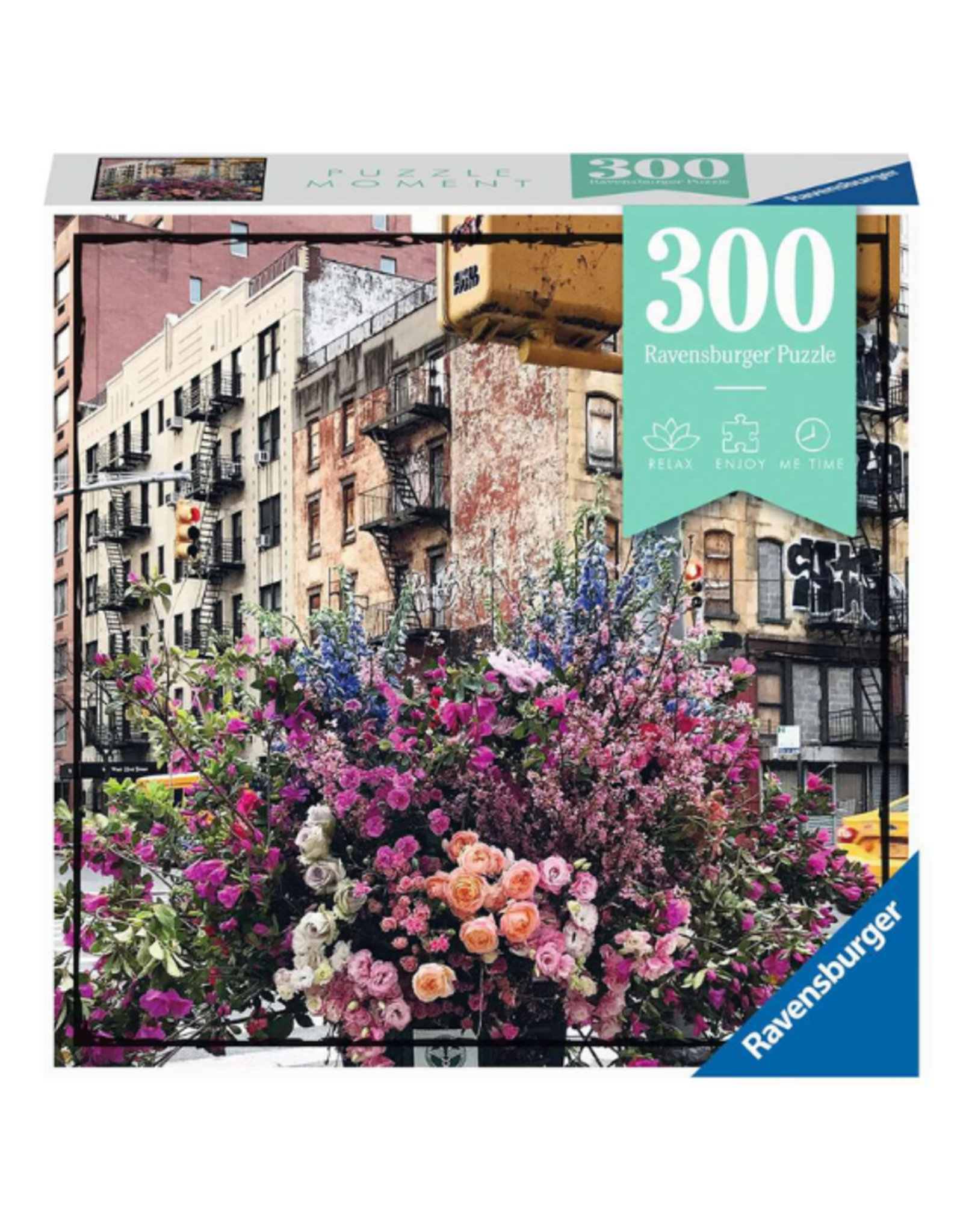 Ravensburger Ravensburger - 300pcs - Puzzle Moment: Flowers in New York