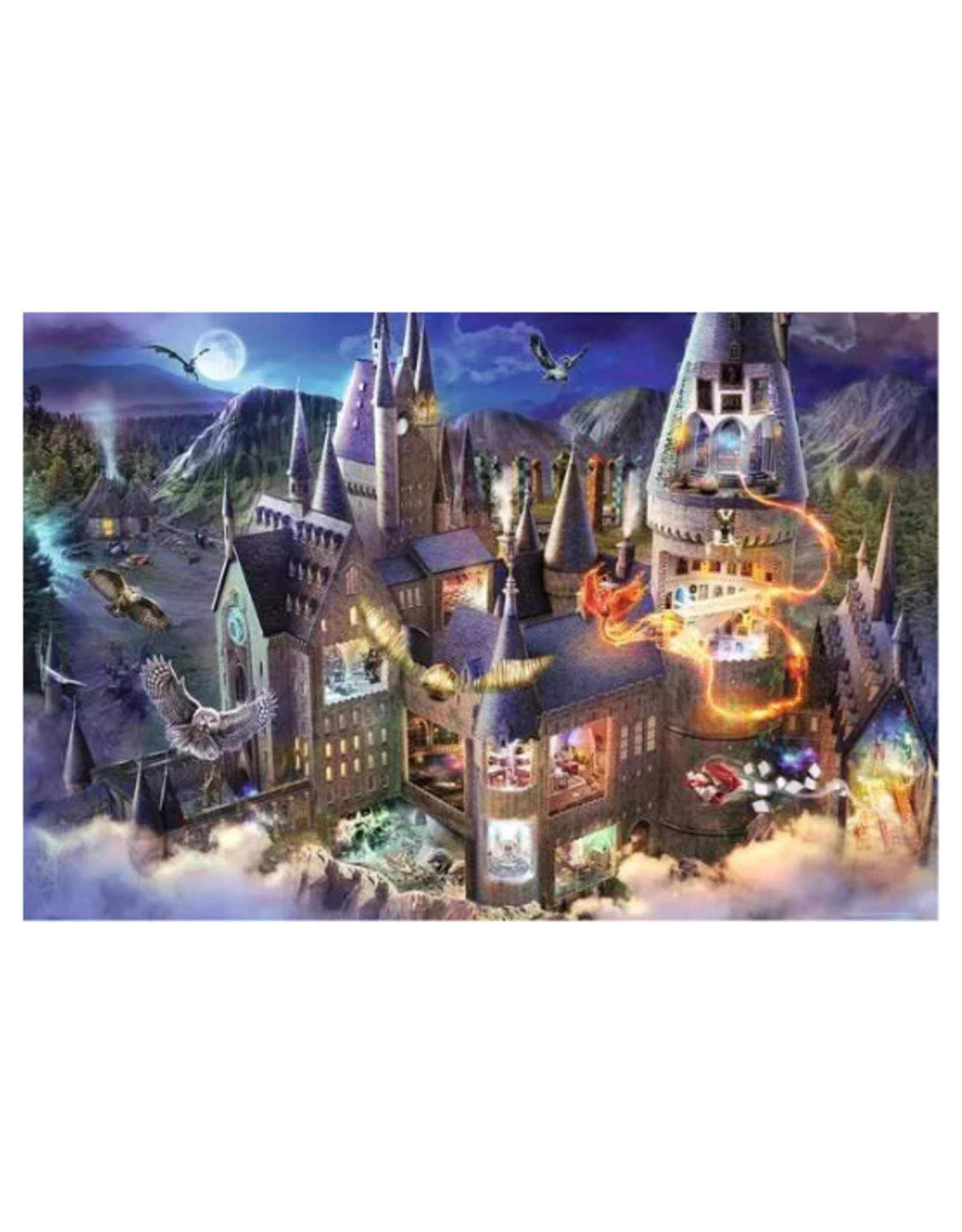 Ravensburger Ravensburger - 3000pcs - Hogwarts Castle Cutaway