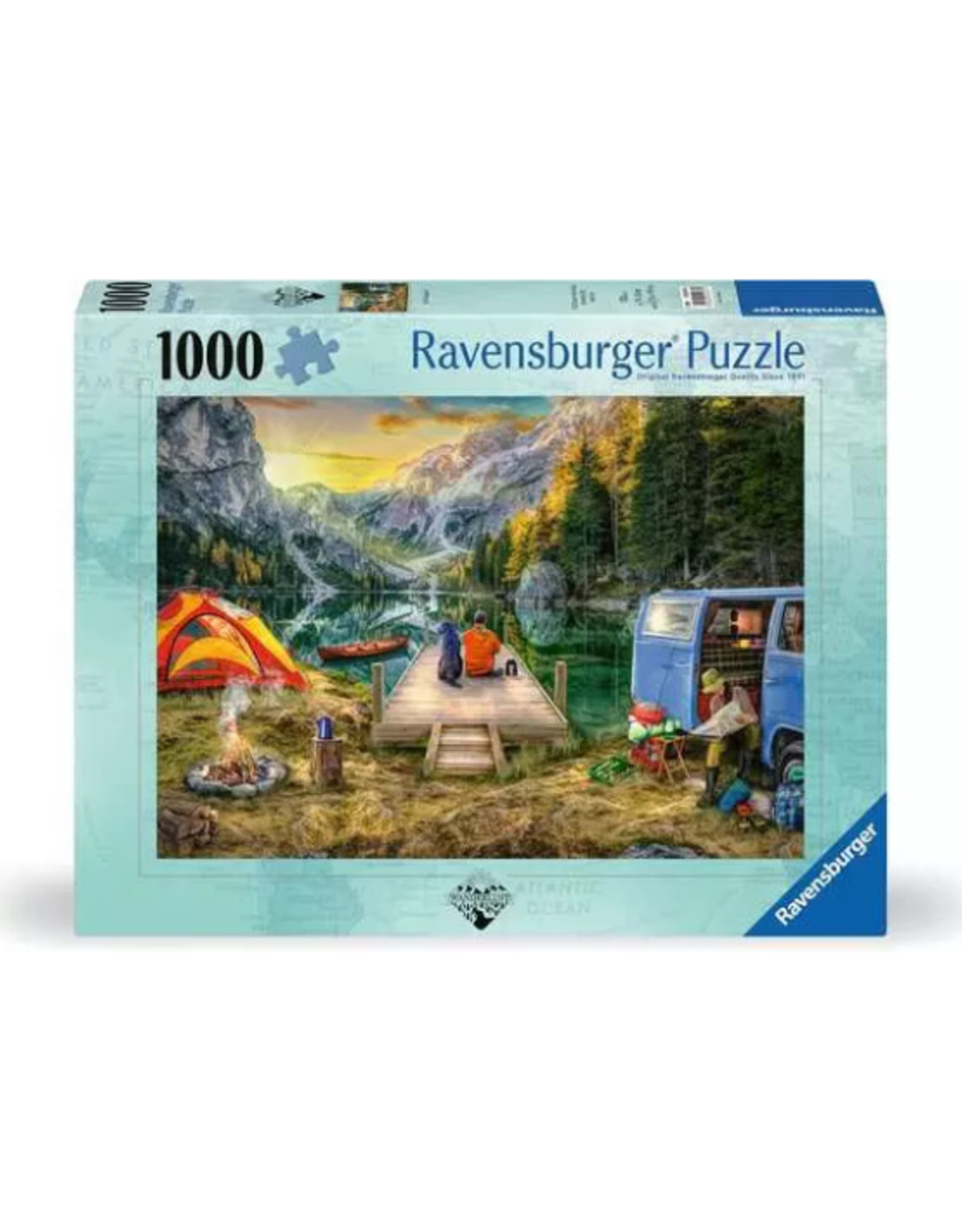 Ravensburger Ravensburger - 1000pcs - Calm Campsite