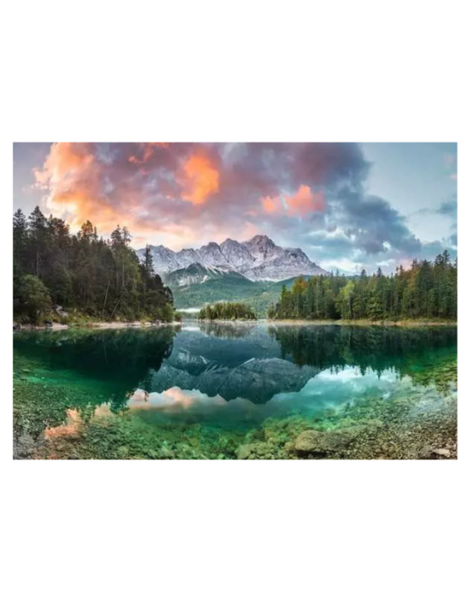 Ravensburger Ravensburger - 1000pcs - Zugspitze at the Eibsee