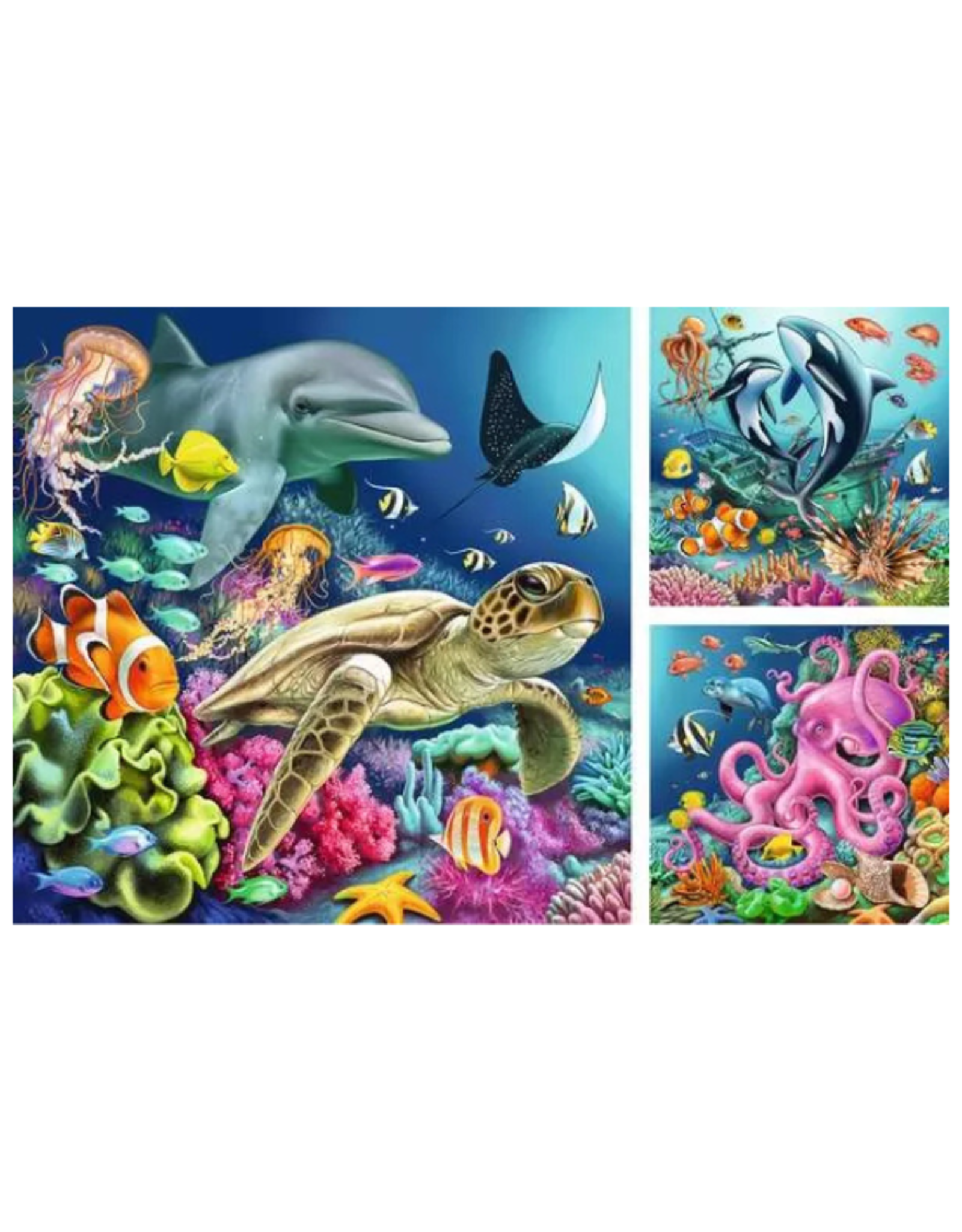 Ravensburger Ravensburger - 5+ - 3x49 - Underwater Splendor
