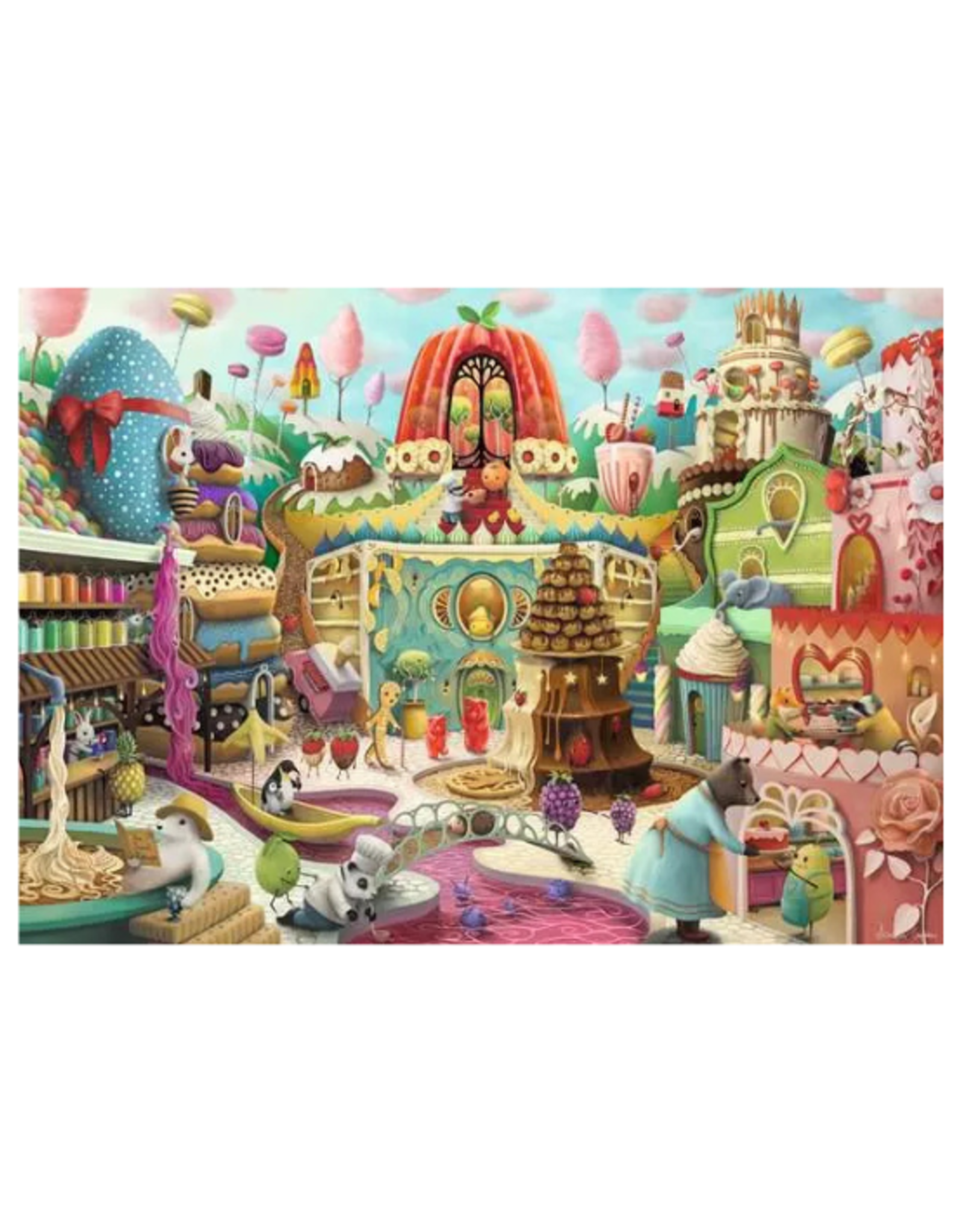 Ravensburger Ravensburger - 1000pcs - Demelsa Haughton: Sweet Street