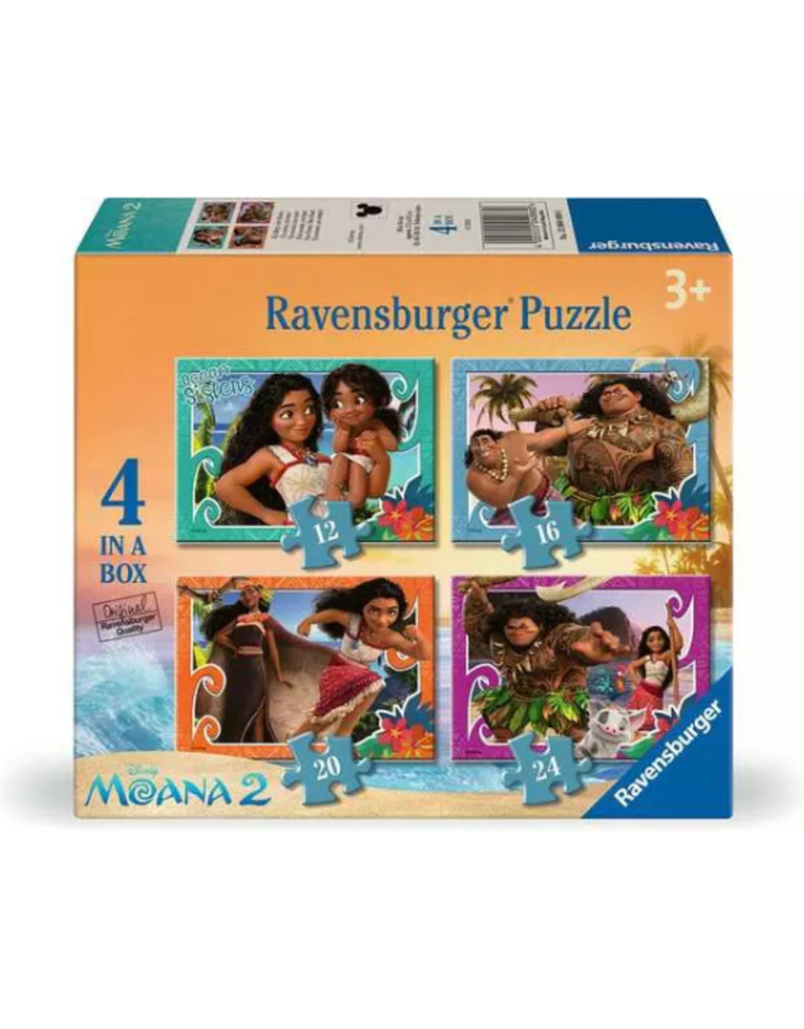 Ravensburger Ravensburger - 12, 16, 20, 24pcs - Moana 2