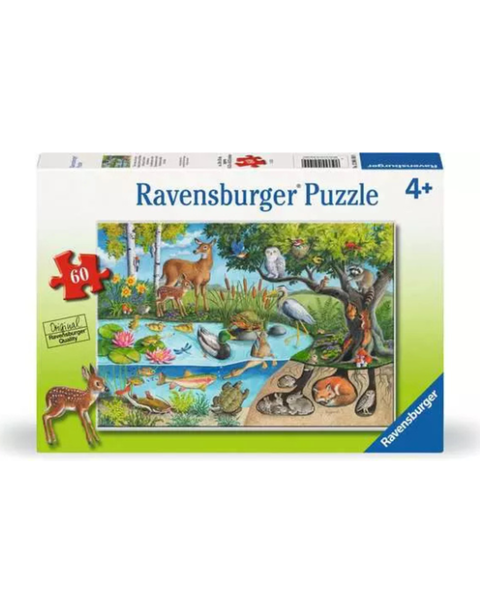 Ravensburger Ravensburger - 4+ - 60pcs - Animals Above and Below