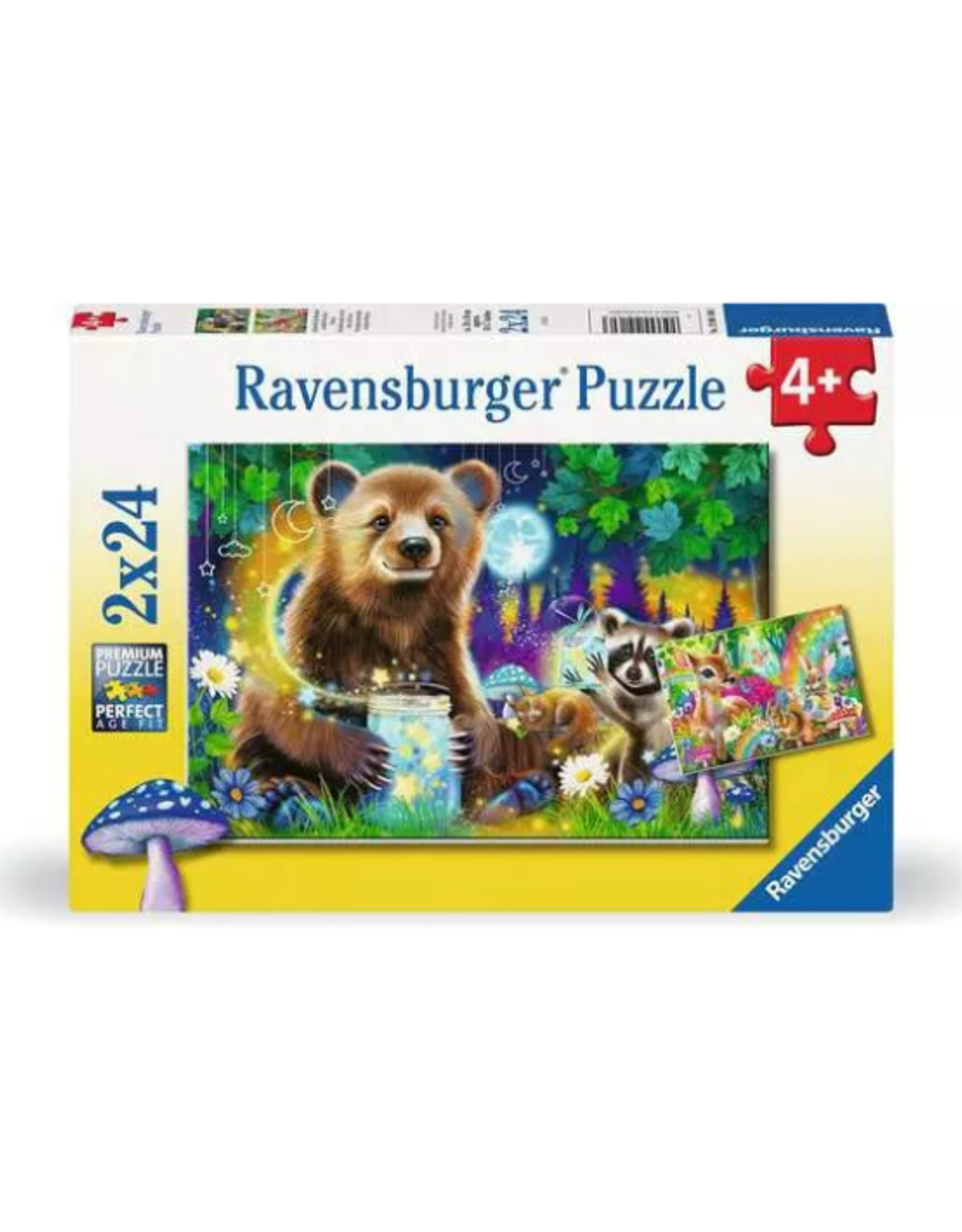 Ravensburger Ravensburger - 4+ - 2x24 - Lovable Woodland Friends