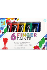 Bright Stripes Bright Stripes - IHeartArt JR 6 Washable Fingerpaints