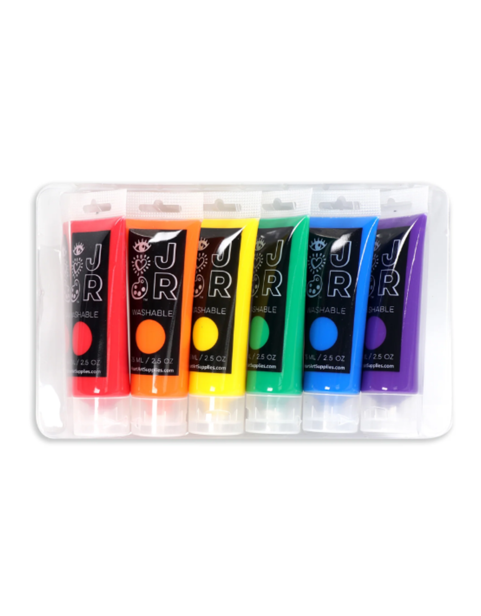 Bright Stripes Bright Stripes - IHeartArt JR 6 Washable Fingerpaints