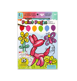 Bright Stripes IHeartArt JR Paint Pages Party Animals