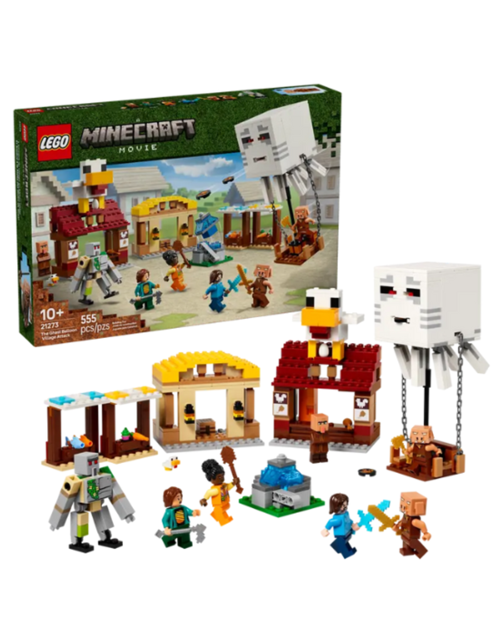 Lego Lego - Minecraft - 21273 - The Ghast Balloon Village Attack