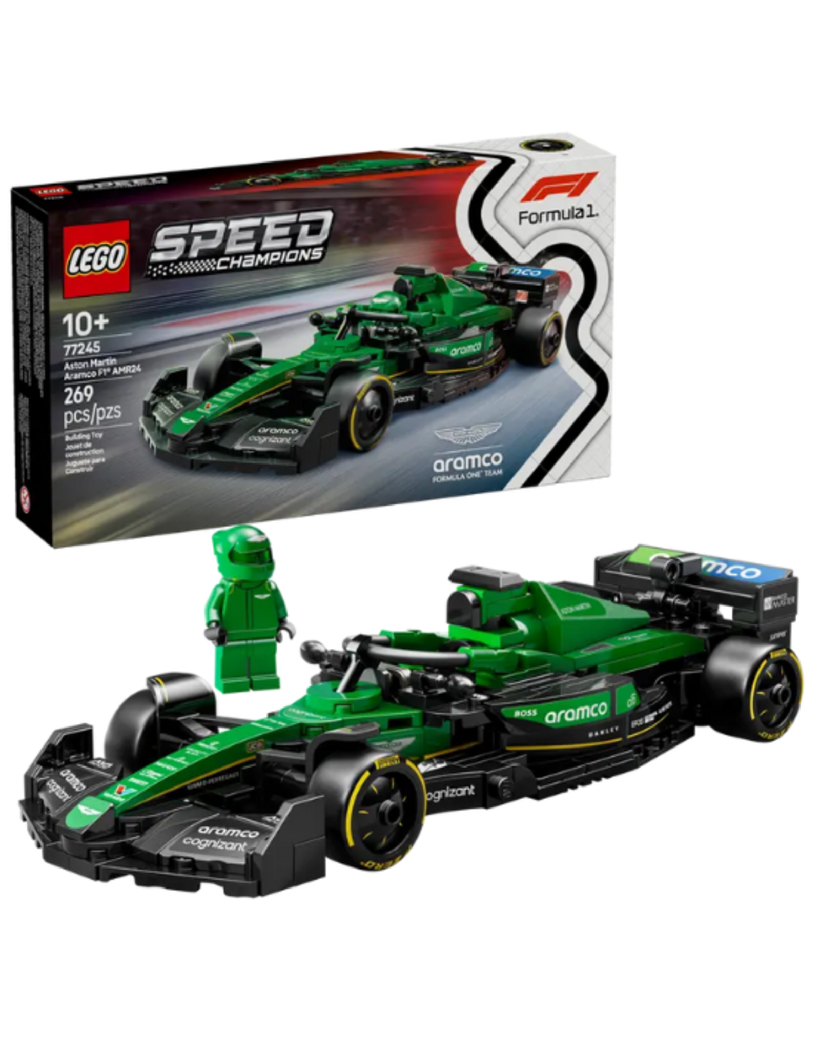 Lego Lego - Speed Champions - 77245 - Aston Martin Aramco F1® AMR24 Race Car