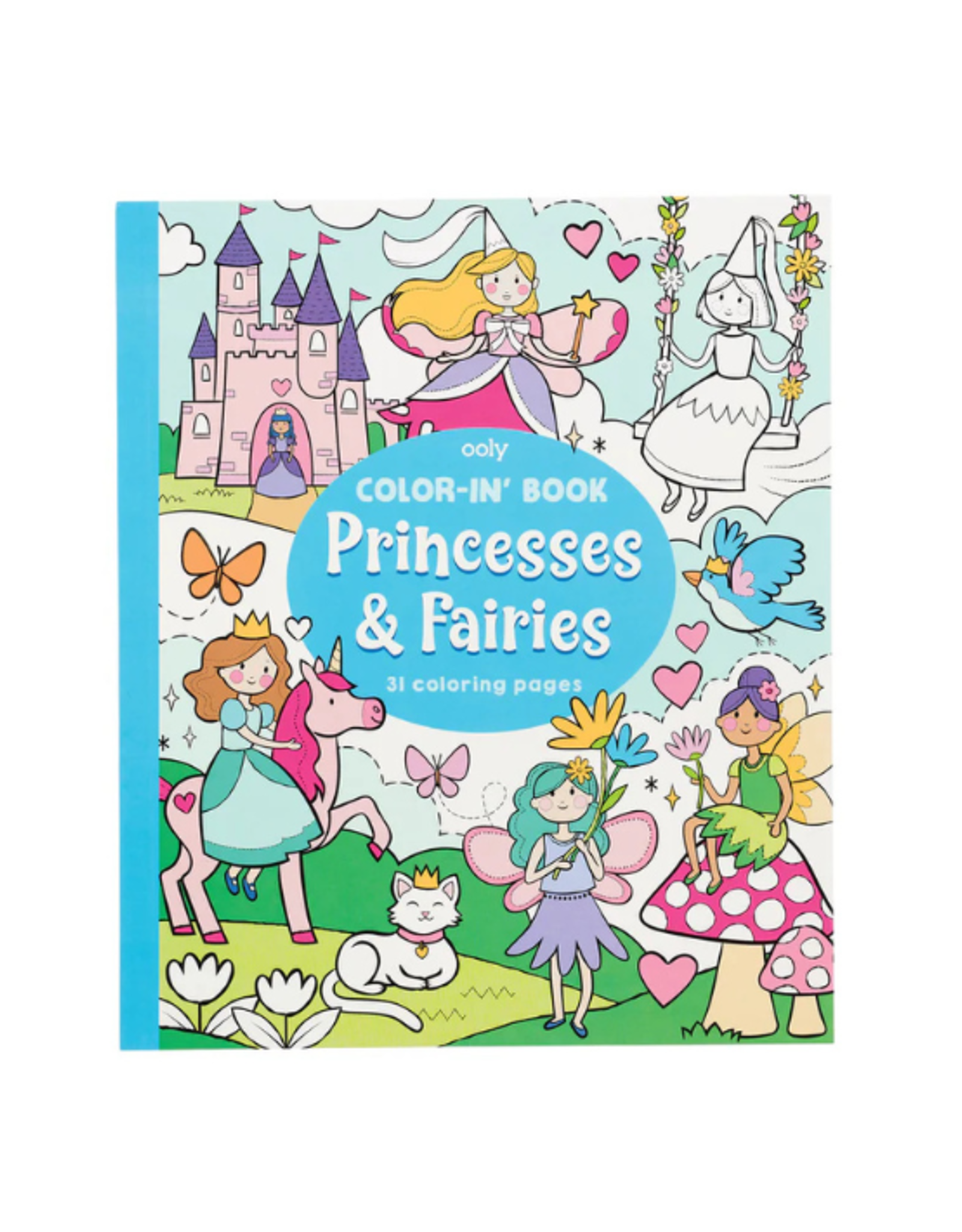Ooly Ooly - Color-In' Book Princesses and Fairies