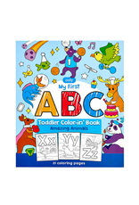 Ooly Ooly - My First ABC Toddler Color-in' Book Amazing Animals