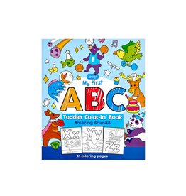 Ooly My First ABC Toddler Color-in' Book Amazing Animals