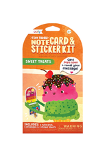 Ooly Ooly - Tiny Tadas! Note Cards and Sticker Set Sweet Treats