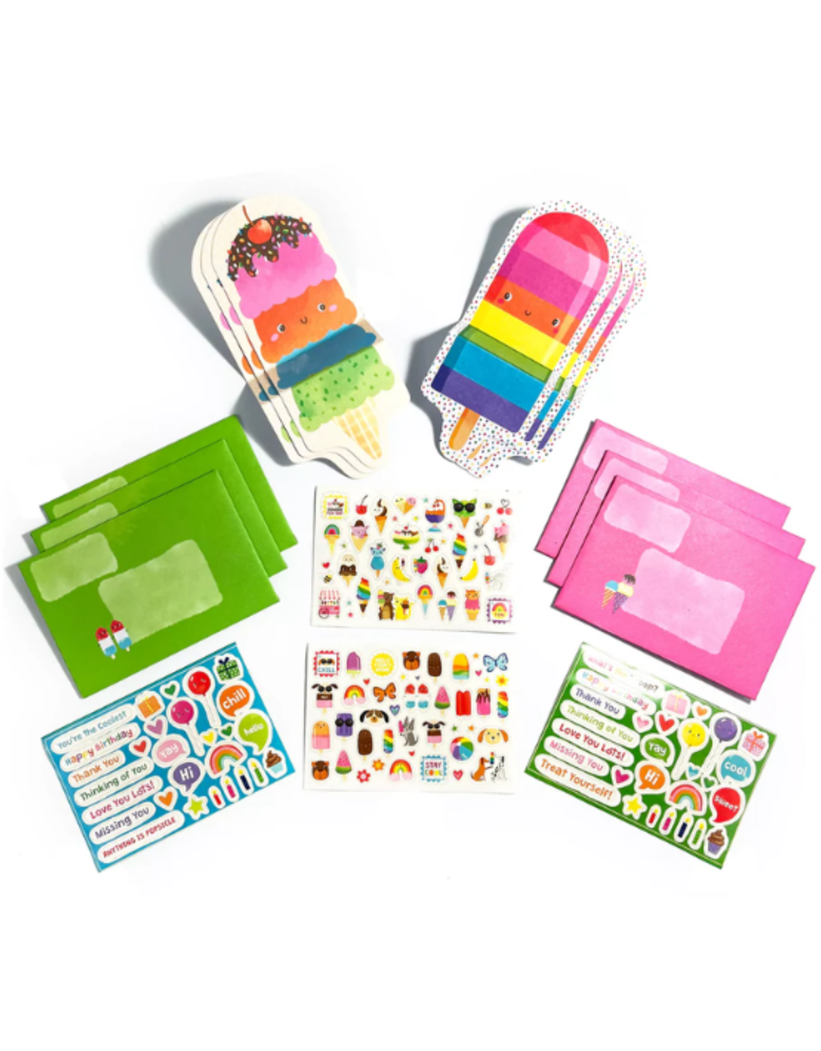 Ooly Ooly - Tiny Tadas! Note Cards and Sticker Set Sweet Treats