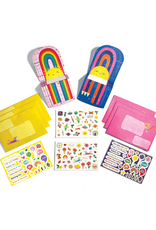 Ooly Ooly - Tiny Tadas! Note Cards and Sticker Set Hello Rainbows
