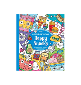 Ooly Color-in' Book Coloring Book Happy Snacks