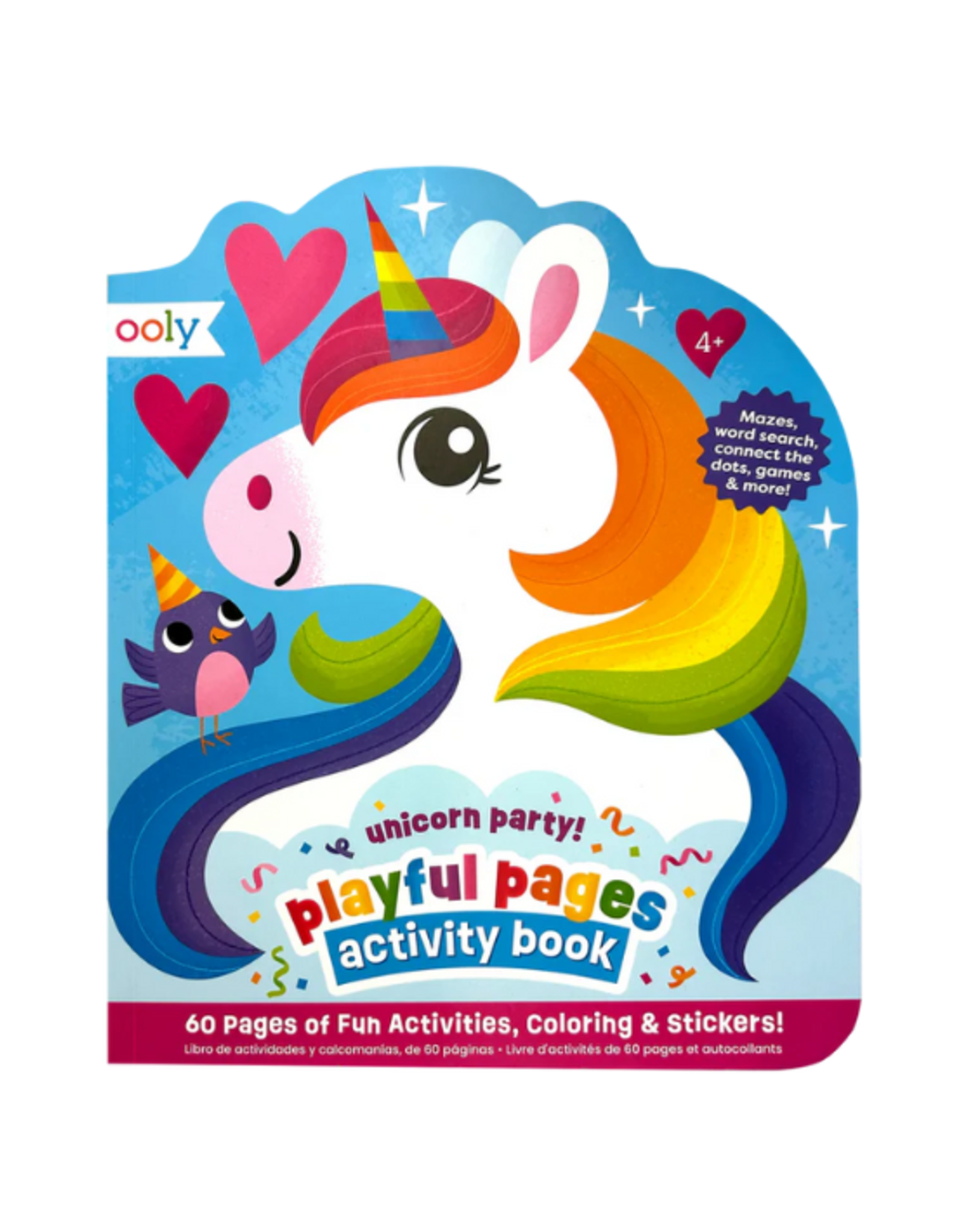Ooly Ooly - Playful Pages Activity Book Unicorn Party!