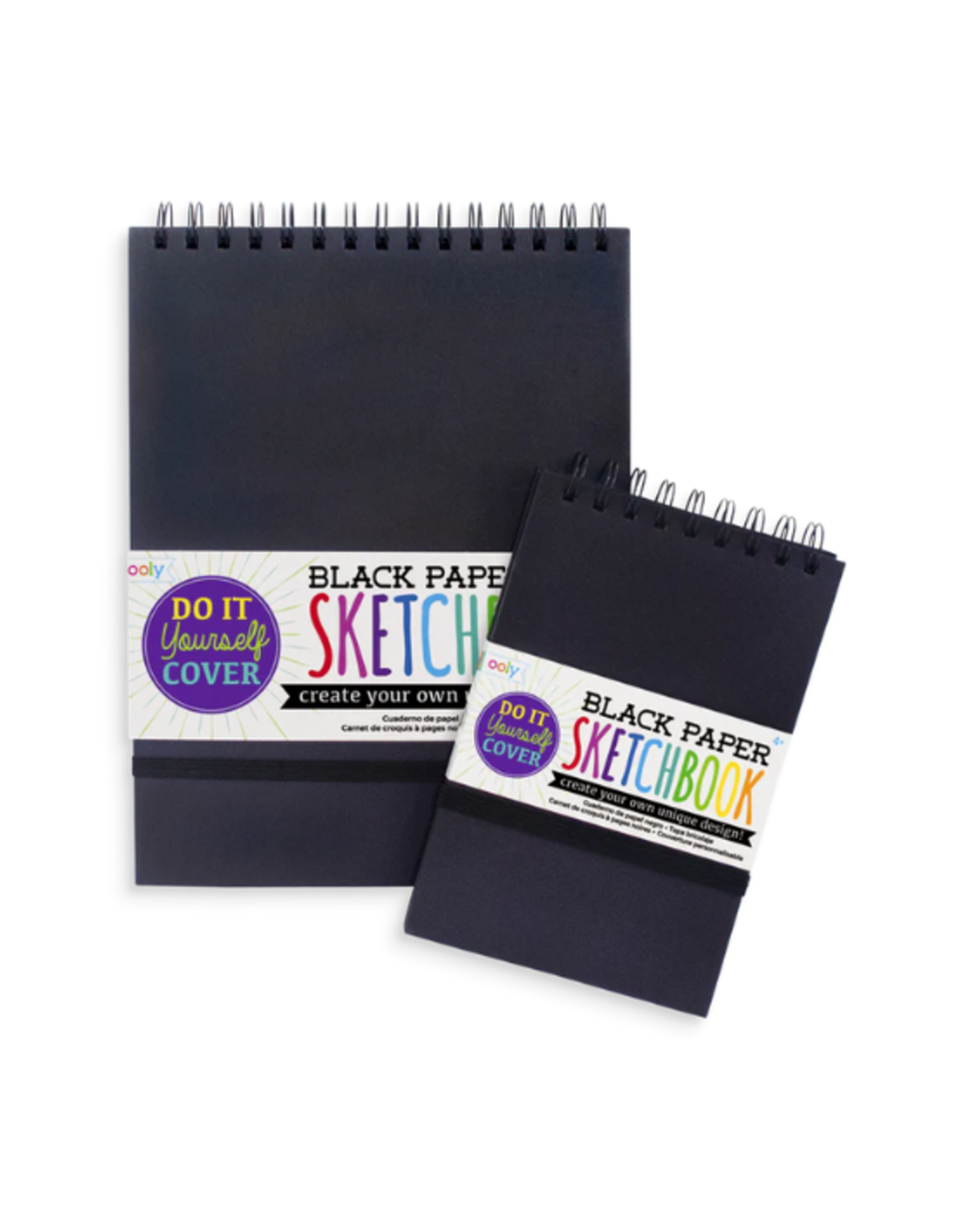 Ooly Ooly - Black DIY Cover Sketchbook