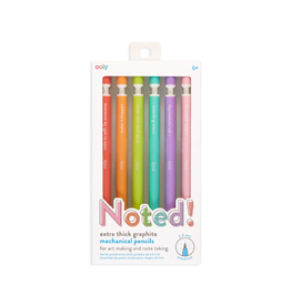 Ooly Noted! Graphite Mechanical Pencils Set of 6