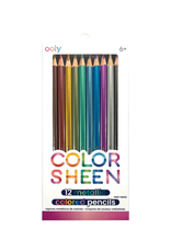 Ooly Ooly - Color Sheen Metallic Colored Pencils Set of 12